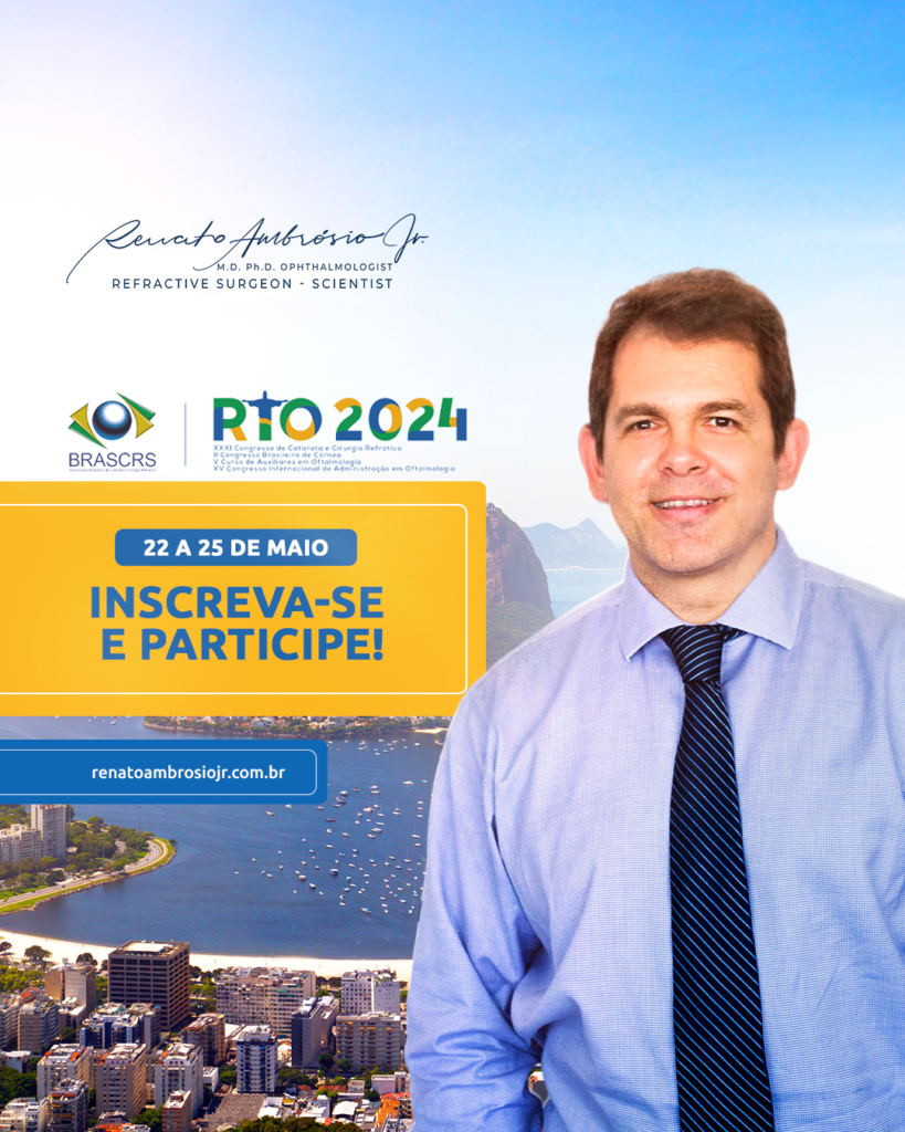 Congresso BRASCRS 2024 Save the date Renato Ambrósio